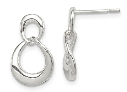 Sterling Silver Earrings Style QE4675 - Classique Jewelry Inc.
