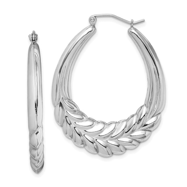 Sterling Silver Earrings Style QE4676 - Classique Jewelry Inc.