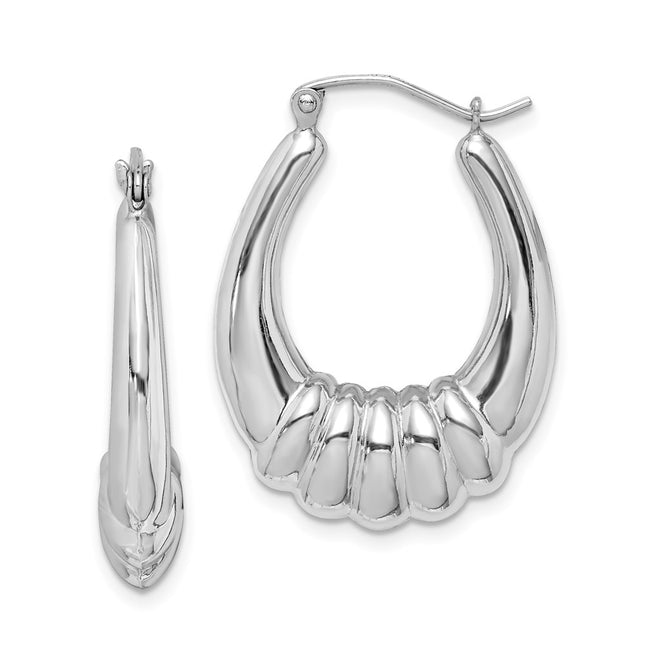 Sterling Silver Earrings Style QE4681 - Classique Jewelry Inc.