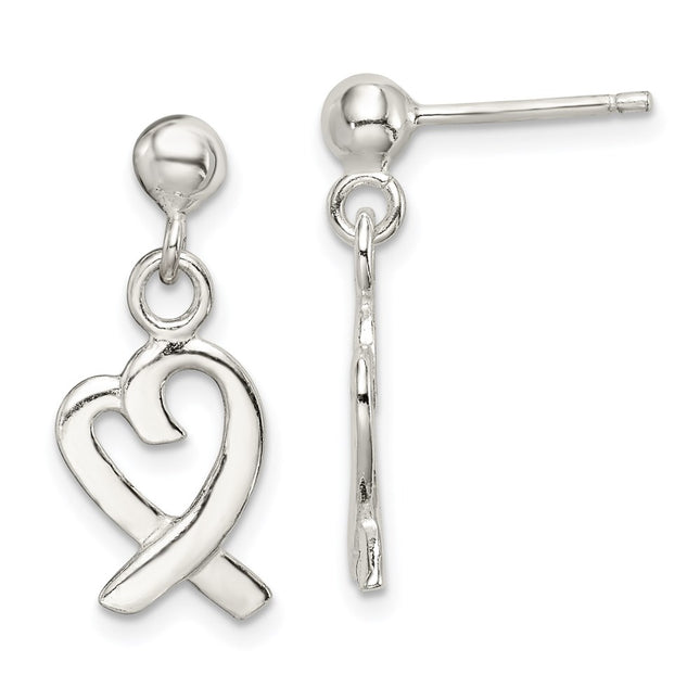 Sterling Silver Earrings Style QE4758 - Classique Jewelry Inc.