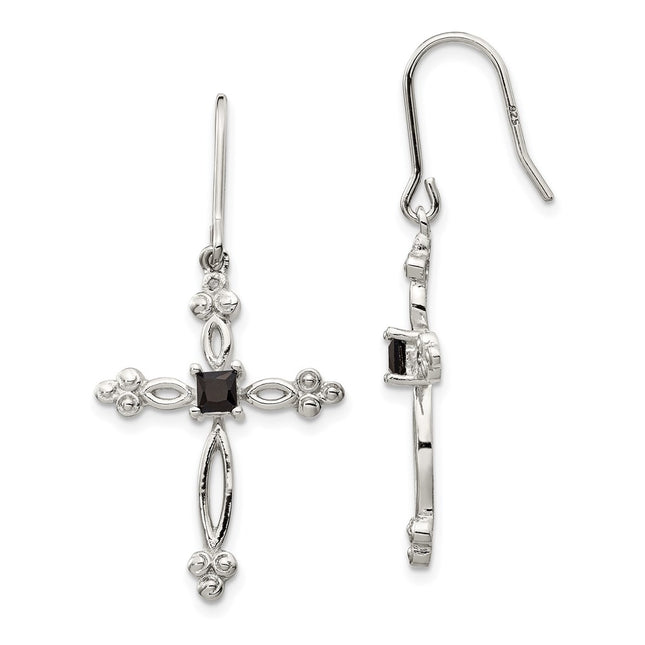 Sterling Silver Earrings Style QE4773 - Classique Jewelry Inc.