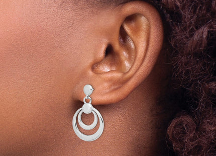 Sterling Silver Earrings Style QE4821 - Classique Jewelry Inc.