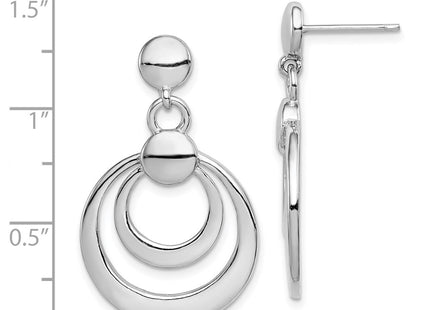 Sterling Silver Earrings Style QE4821 - Classique Jewelry Inc.
