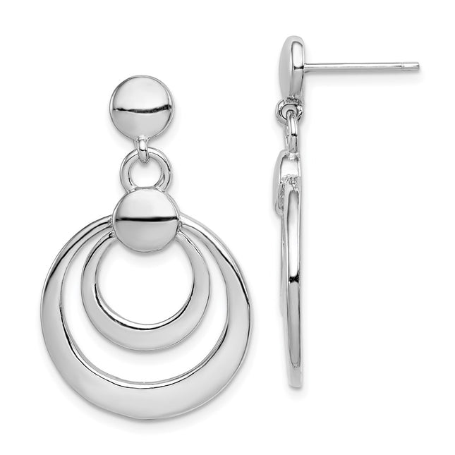 Sterling Silver Earrings Style QE4821 - Classique Jewelry Inc.