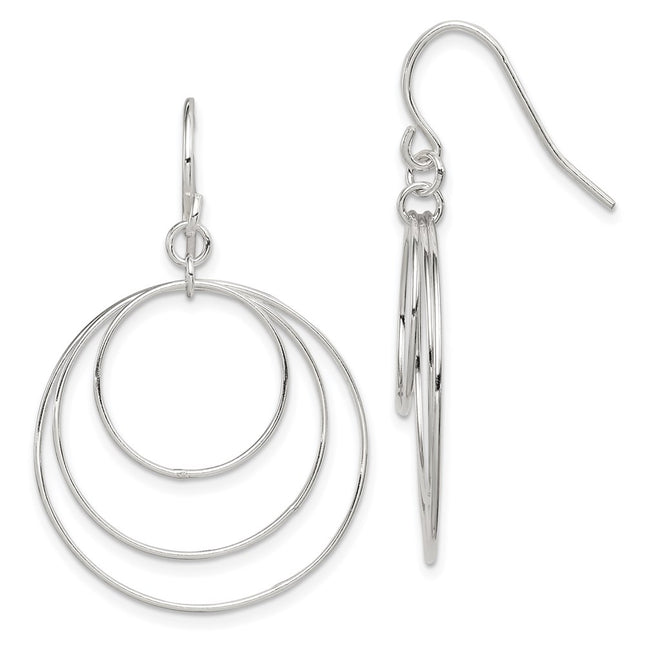 Sterling Silver Earrings Style QE4860 - Classique Jewelry Inc.