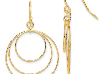 Sterling Silver Earrings Style QE4860GP - Classique Jewelry Inc.