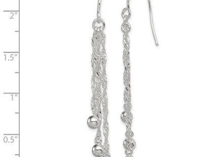 Sterling Silver Earrings Style QE4876 - Classique Jewelry Inc.