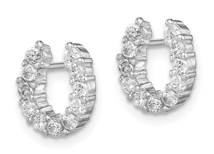 Sterling Silver Earrings Style QE4923 - Classique Jewelry Inc.