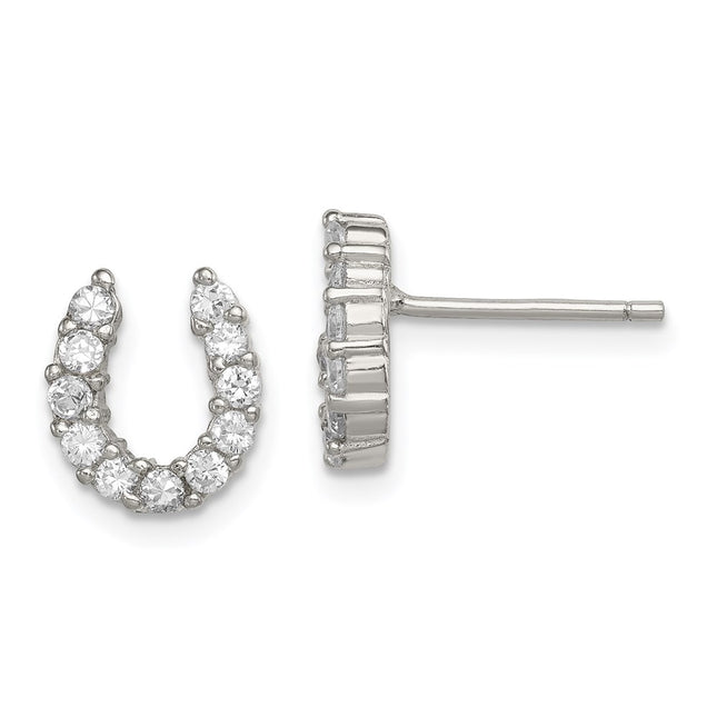 Sterling Silver Earrings Style QE4923 - Classique Jewelry Inc.