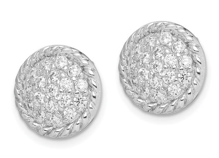 Sterling Silver Earrings Style QE4941 - Classique Jewelry Inc.