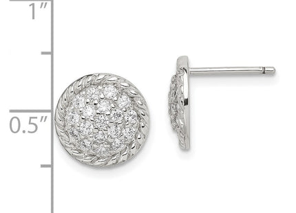 Sterling Silver Earrings Style QE4941 - Classique Jewelry Inc.