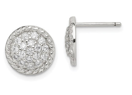 Sterling Silver Earrings Style QE4941 - Classique Jewelry Inc.
