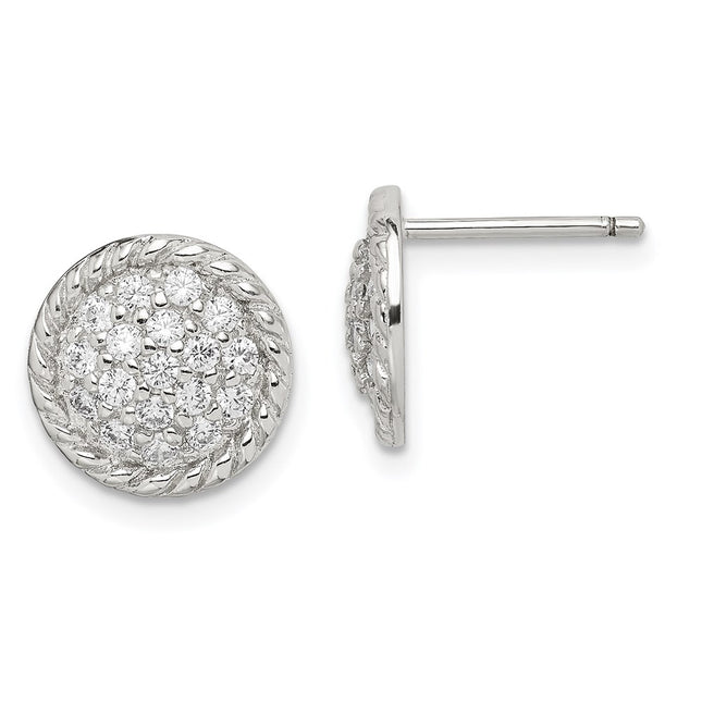 Sterling Silver Earrings Style QE4941 - Classique Jewelry Inc.
