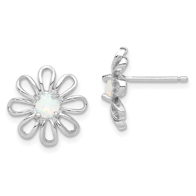Sterling Silver Earrings Style QE4964 - Classique Jewelry Inc.