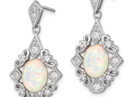 Sterling Silver Earrings Style QE4965 - Classique Jewelry Inc.