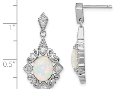 Sterling Silver Earrings Style QE4965 - Classique Jewelry Inc.