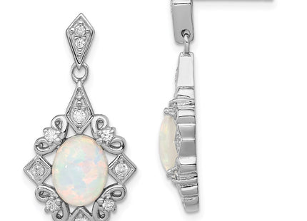 Sterling Silver Earrings Style QE4965 - Classique Jewelry Inc.