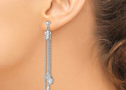 Sterling Silver Earrings Style QE5023 - Classique Jewelry Inc.