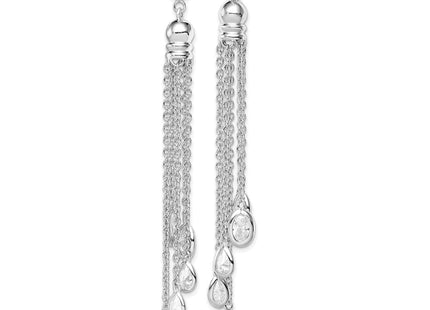 Sterling Silver Earrings Style QE5023 - Classique Jewelry Inc.