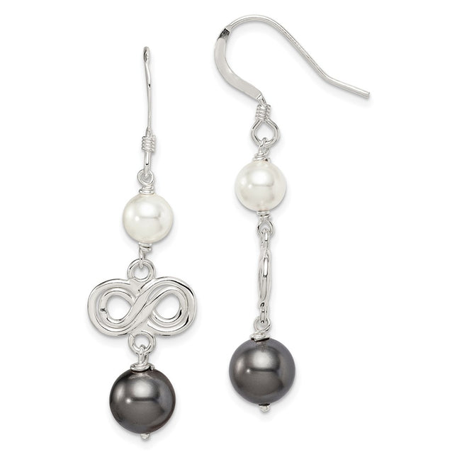 Sterling Silver Earrings Style QE5083 - Classique Jewelry Inc.