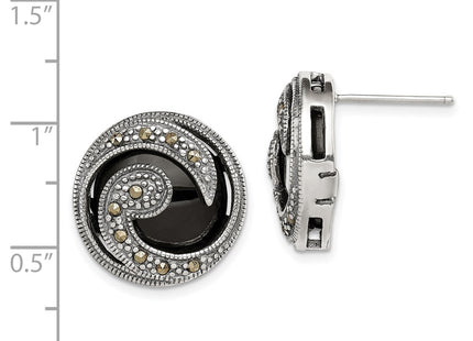 Sterling Silver Earrings Style QE5140 - Classique Jewelry Inc.