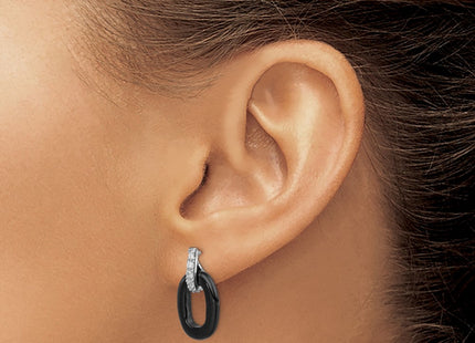 Sterling Silver Earrings Style QE5143 - Classique Jewelry Inc.