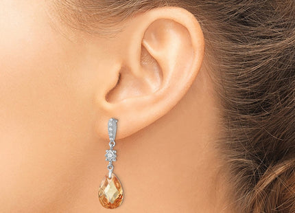 Sterling Silver Earrings Style QE5192 - Classique Jewelry Inc.