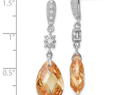 Sterling Silver Earrings Style QE5192 - Classique Jewelry Inc.