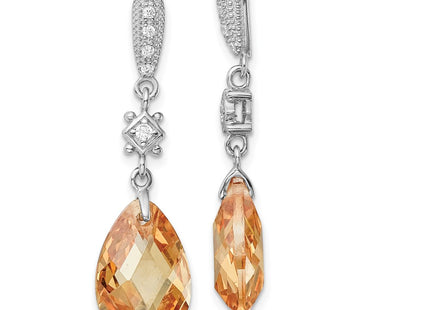Sterling Silver Earrings Style QE5192 - Classique Jewelry Inc.