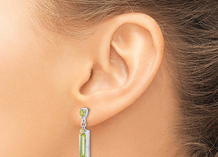 Sterling Silver Earrings Style QE5209 - Classique Jewelry Inc.