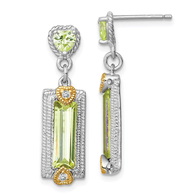 Sterling Silver Earrings Style QE5209 - Classique Jewelry Inc.