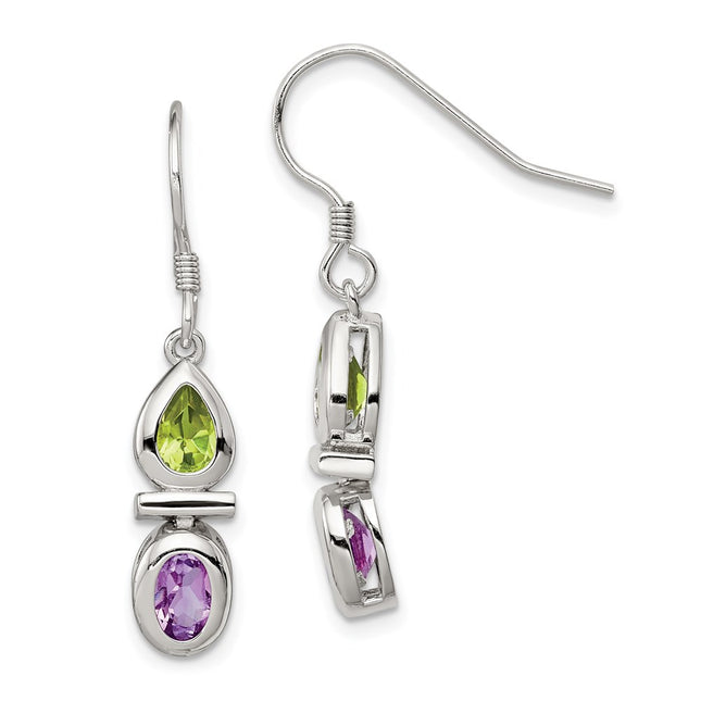 Sterling Silver Earrings Style QE5234 - Classique Jewelry Inc.