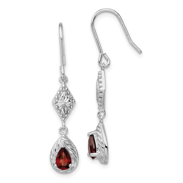 Sterling Silver Earrings Style QE5268 - Classique Jewelry Inc.