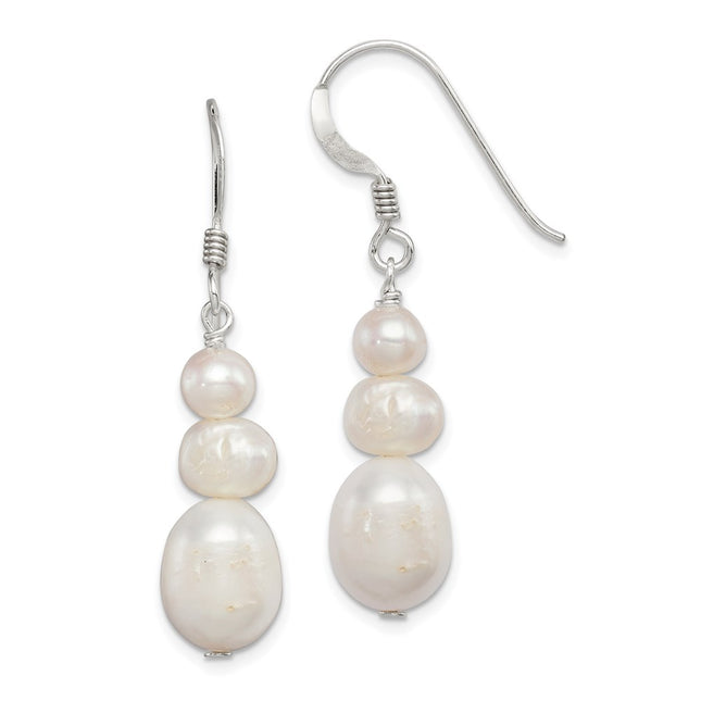 Sterling Silver Earrings Style QE5422 - Classique Jewelry Inc.
