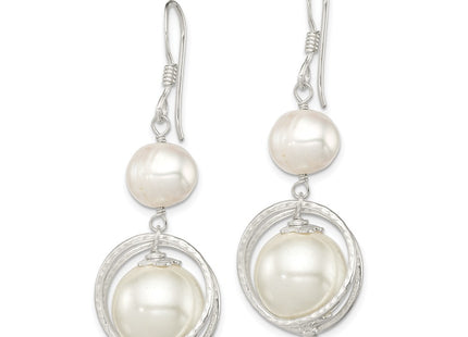 Sterling Silver Earrings Style QE5428 - Classique Jewelry Inc.