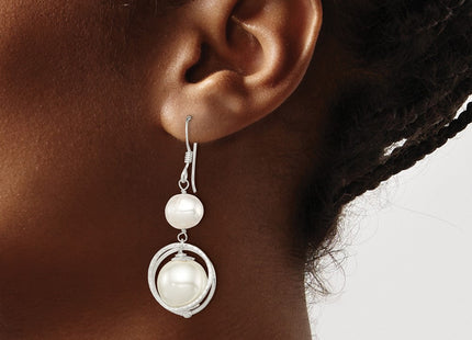 Sterling Silver Earrings Style QE5428 - Classique Jewelry Inc.