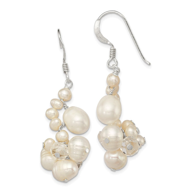 Sterling Silver Earrings Style QE5442 - Classique Jewelry Inc.