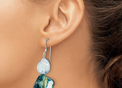 Sterling Silver Earrings Style QE5926 - Classique Jewelry Inc.