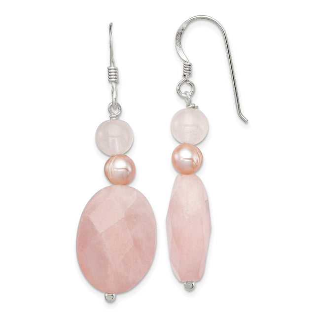 Sterling Silver Earrings Style QE5945 - Classique Jewelry Inc.