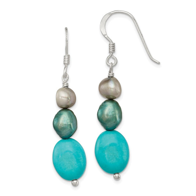 Sterling Silver Earrings Style QE5982 - Classique Jewelry Inc.