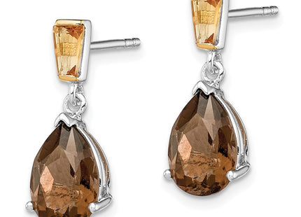 Sterling Silver Earrings Style QE6074 - Classique Jewelry Inc.