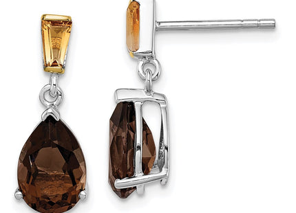 Sterling Silver Earrings Style QE6074 - Classique Jewelry Inc.