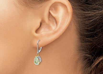 Sterling Silver Earrings Style QE6076 - Classique Jewelry Inc.