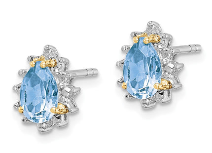 Sterling Silver Earrings Style QE6080 - Classique Jewelry Inc.