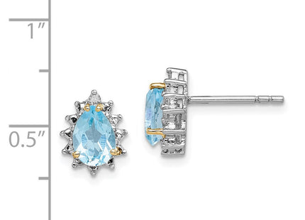 Sterling Silver Earrings Style QE6080 - Classique Jewelry Inc.