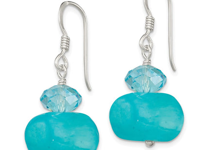 Sterling Silver Earrings Style QE6083 - Classique Jewelry Inc.