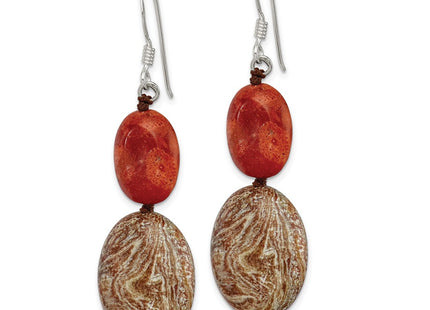 Sterling Silver Earrings Style QE6135 - Classique Jewelry Inc.