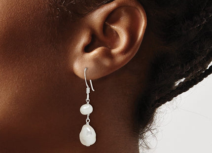 Sterling Silver Earrings Style QE6142 - Classique Jewelry Inc.