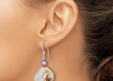 Sterling Silver Earrings Style QE6148 - Classique Jewelry Inc.