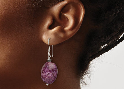 Sterling Silver Earrings Style QE6176 - Classique Jewelry Inc.